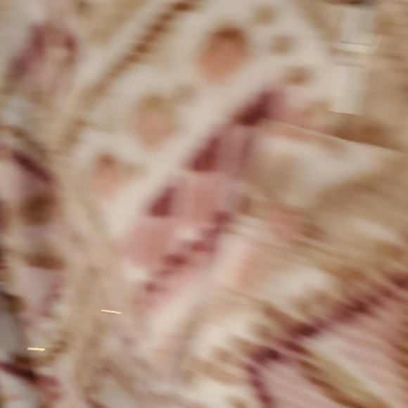 Alfred Dunner Pink and Cream Teddy FLEECE Jacket Cozy Style - Picture 6 of 9